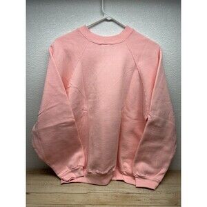 Vtg Sweats Appeal Pink Womens Pullover Sweatshirt Made In USA Size: L